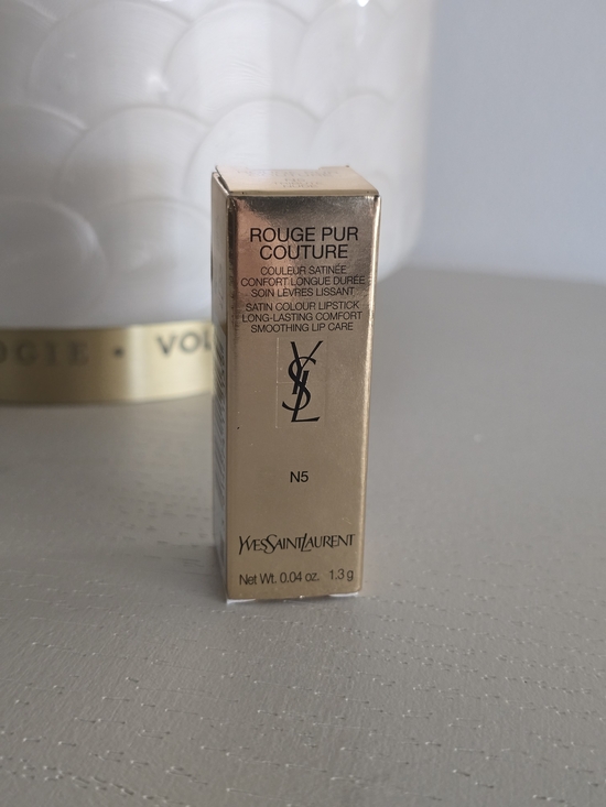 Yves Saint Laurent Other - Yves Saint Laurent Rouge Pur Couture Satin Lipstick Travel Diza- N5 Tribute Nude